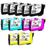 Epson 200XL T200XL Black &amp; Color 11-pack HY Ink Cartridges