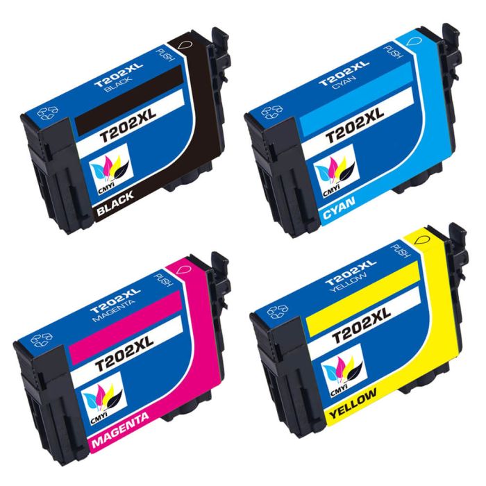 Epson 202XL ink cartridges combo pack 4